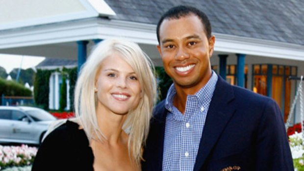 Temporary state of affairs ... Tiger Woods and Elin Nordegren's marriage foundered on adultery allegations.