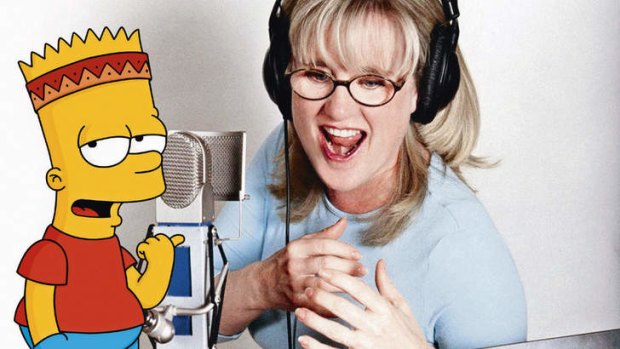 "Ray of light": Nancy Cartwright, who is the voice of Bart Simpson in <i>The Simpsons</i>, farewells friend and colleague Marcia Wallace.