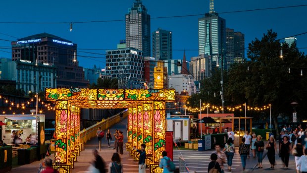 Queensbridge Square for Chinese New Year. 