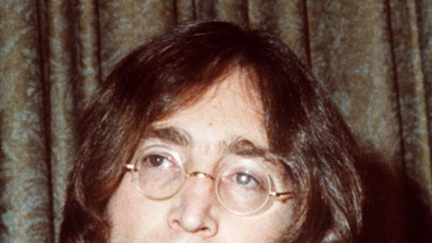 The late John Lennon.
