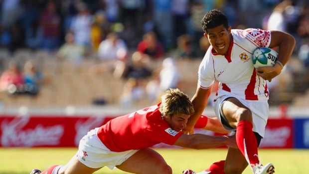 Fast and furious ... International Rugby Sevens.