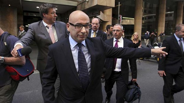 In the dark: Michael Costa said he didn't know about the Obeid's interest in the leases.