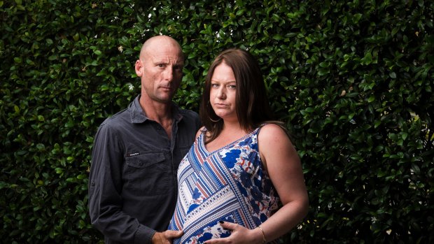 Brett Hutchings and his wife Chloe Drewery are struggling to make ends meet, with the birth of their child just weeks away.