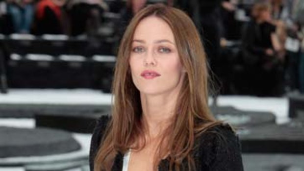 French singer and actress Vanessa Paradis.