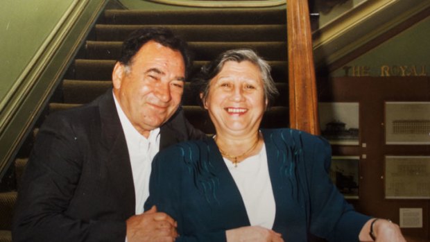 Ljubisia and Dragica Petrov, Emil's parents.
