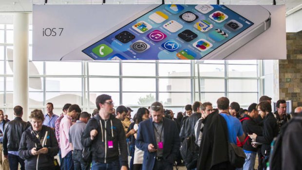 Pipped: Apple's new mobile operating system borrows heavily from Windows.