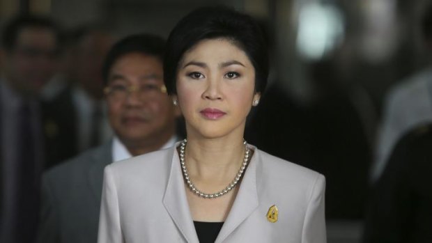 Facing an inquiry: Thai Prime Minister Yingluck Shinawatra.