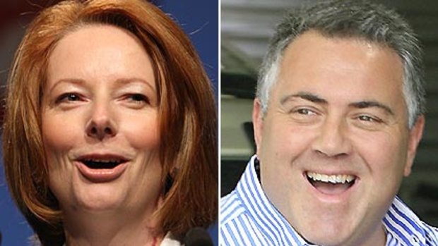 Tweet tweet ... Julia Gillard has blasted Joe Hockey over his use of Twitter.