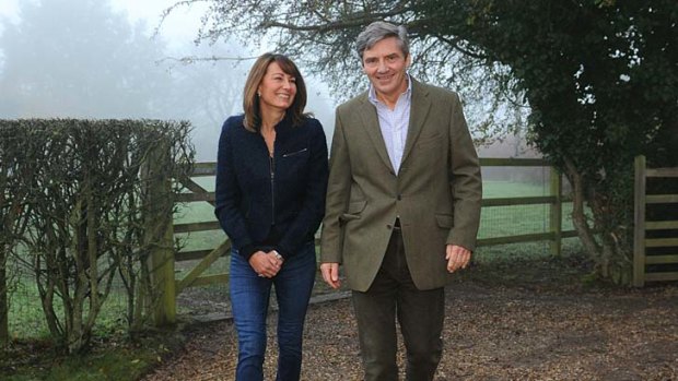 Parents of Kate Middleton, Michael and Carole Middleton.