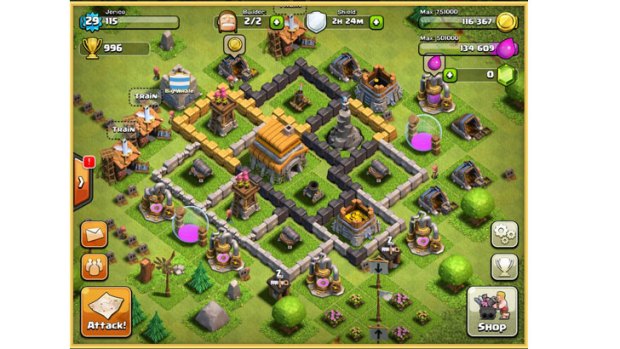 A screenshot of Clash of Clans.