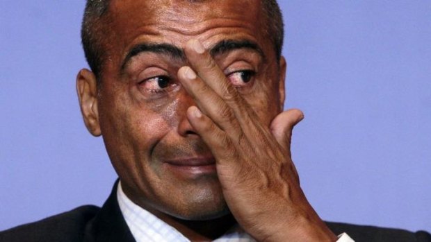 Former soccer star Romario who has been criticised by Ronaldo. 