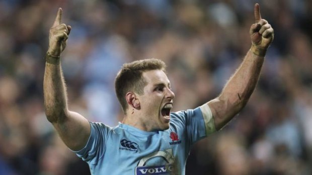 Just the ticket: The Waratahs and Bernard Foley believe ANZ Stadium will be far from a neutral venue on Saturday night.