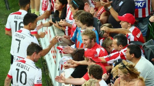 Many Heart supporters want the team to stay in its current red and white striped kit and continue to call itself Melbourne Heart.