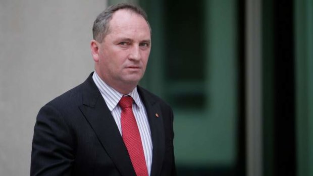 Agriculture Minister Barnaby Joyce: Claimed over $5000 for flights for himself and his wife out of Malaysia.
