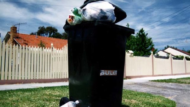 Garbage could stay out on the street today, with collectors going on strike.