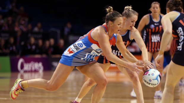 Finals intensity: Kimberlee Green says the Swifts are ready for the Steel.