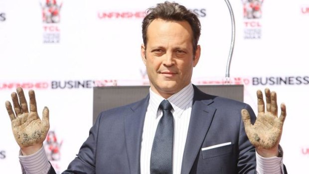 Ready to get his hands dirty in a new Mel Gibson film, actor Vince Vaughn.