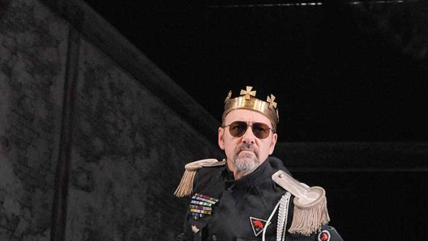 Kevin Spacey as Richard III at the Lyric.