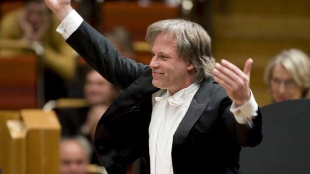 Former MSO chief conductor Markus Stenz will conduct five concerts at the new Hamer Hall.