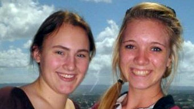 Paris Wilson (right) from Goondiwindi and Cameron O’Neill-Mullin from the United States died in a tubing accident.