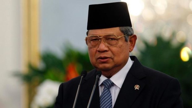 Stepping down: Indonesian President Susilo Bambang Yudhoyono.