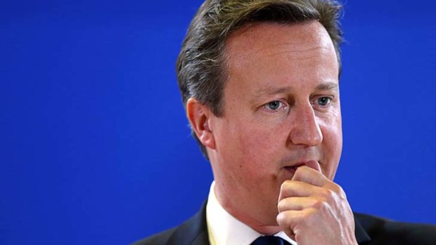Insisted he understood the concerns raised about the missing file: British Prime Minister David Cameron.