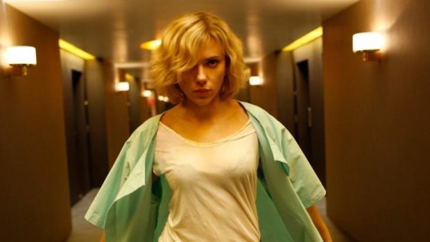 Scarlett Johansson is indomidtable  in Luc Besson's action thriller <i>Lucy</i>.
