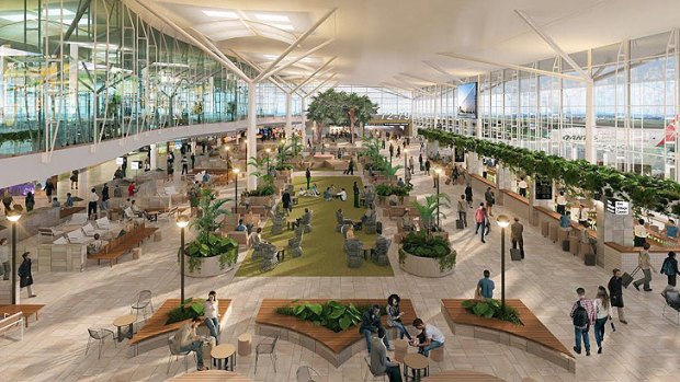 About $45 million will be spent to upgrade the Brisbane international airport.