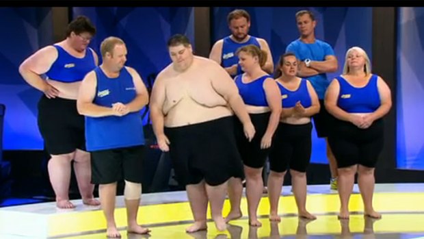 <i>The Biggest Loser</i> 2014: Big Kev has returned to join the Blue Team.