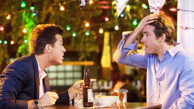 Are you me?: A family guy (Jason Bateman, left) swaps places with a lothario (Ryan Reynolds) in the role reversal comedy  <i>The Change-Up</i>