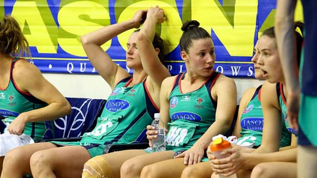 The Vixens watch their season coming to an end.