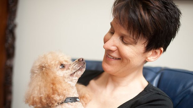 When Victoria Tice awoke to her poodle Basil trying to bite her on the face, little did she know the little dog seemed to be acting as a "cancer finder".
