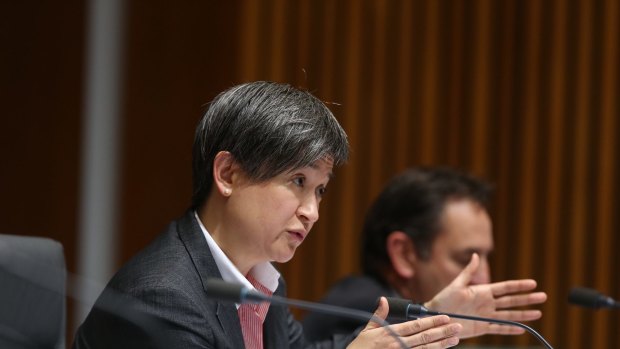 Senator Penny Wong questions the Department of Foreign Affairs and Trade secretary.