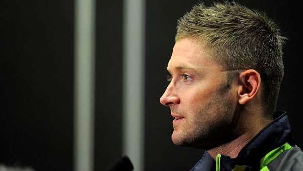 Challenge &#8230; Michael Clarke knows touring India is tough but says the team is looking forward to it.
