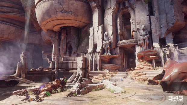 The world of Halo 5 is gorgeous, just as expected given the jump to Xbox One.