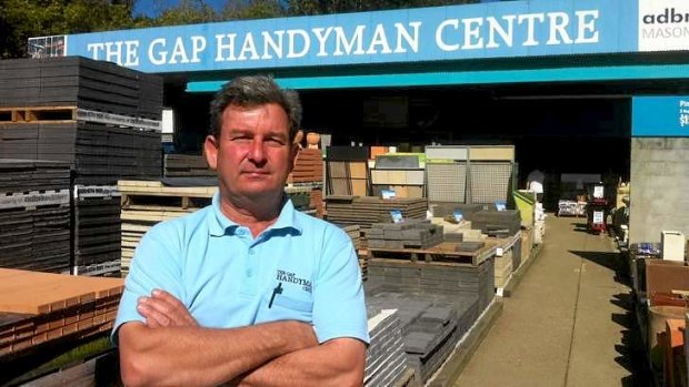 Jens Arnold, the owner of The Gap Handyman Centre.
