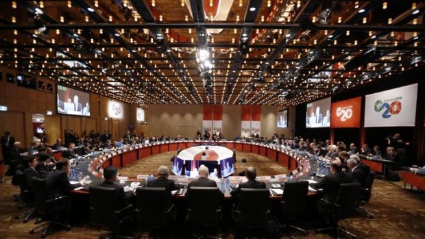G20 Finance Ministers and Central Bank Governers' meeting earlier this year.