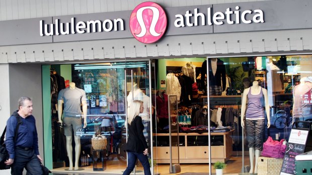 Lululemon's shares fell on the news of Amazon's plans.