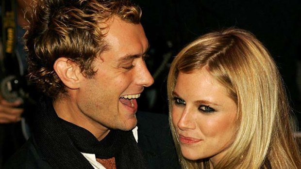 Jude Law and Sienna Miller in 2006.