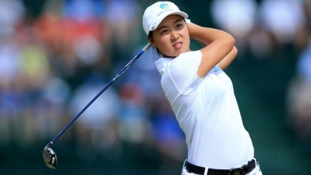 Australian amateur Minjee Lee is in a tie for third place.