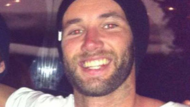 Emerged from a coma ... Simon Cramp, who was bashed in the Sydney CBD.