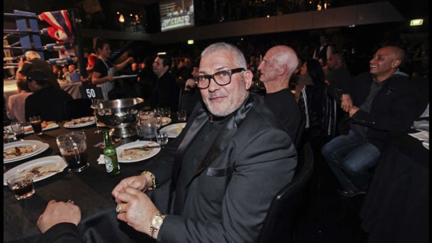 Mick Gatto's large little black book will help him as a boxing promoter.