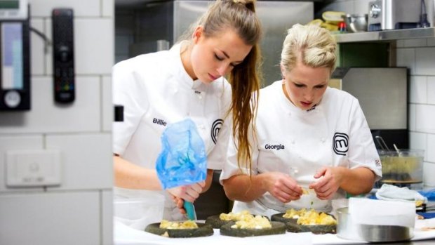 <i>MasterChef</i> finalists Billie McKay and Georgia Barnes.