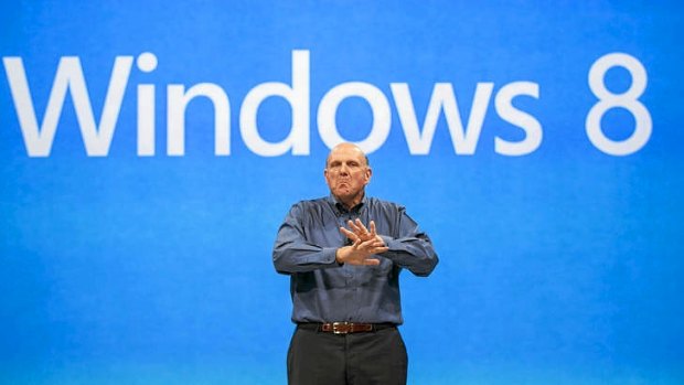 Microsoft chief executive Steve Ballmer comments on the Windows 8 operating system, which launches on October 26.