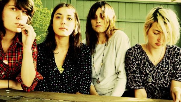 Foolish games ... Warpaint's album was named among the best of last year.
