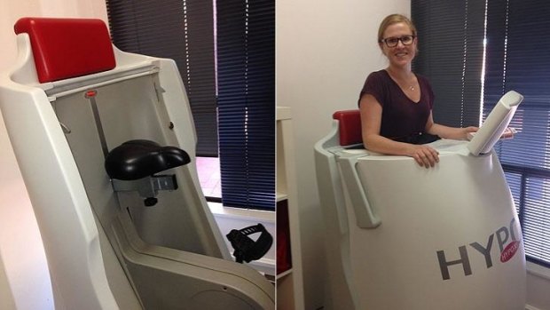 Hypoxi. It looks odd. Trying it for the first time is odd too, writes Elissa Griesser.