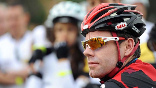 Cadel Evans' new teammate is surprised by the Australian's condition.