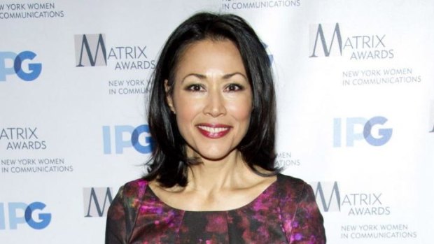 Broke her leg ... NBC correspondent Ann Curry may have faced some dangerous situations while reporting so probably didn't expect to be rescued by Boy Scouts from a family hike in New Jersey.