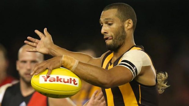 Calendar circled: Josh Gibson has declared he is fit enough to return for the clash with flag favourites Sydney on Saturday week, where he could be set for another battle with best mate Lance Franklin.