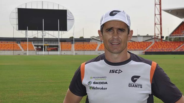 He will be Giant: Leon Cameron is excited by being assistant coach to Kevin Sheedy next year and at the prospect of taking over in 2014.